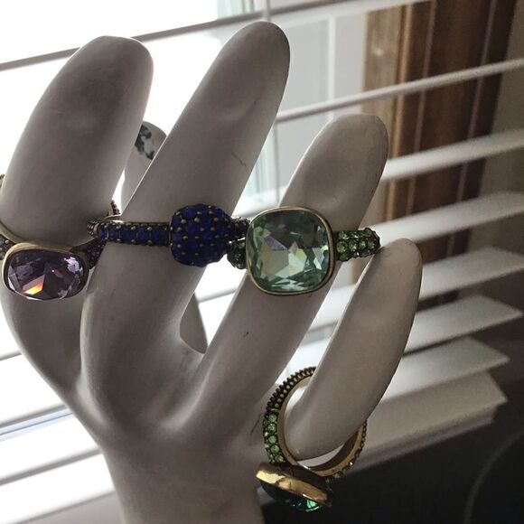 4th piece ring cluster green collection - Picture 11 of 13